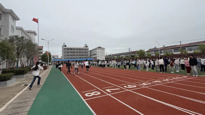 汉川市福星中学成功举行安全疏散演练