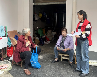 反诈摸排齐发力 给社区安全上“双保险”