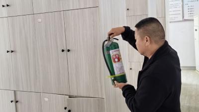 汉川市人社局劳动保险事业服务中心节前“大体检”，筑牢双节安全防线