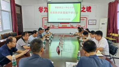 垌塚镇召开教学质量提升研讨会 齐心擘画教育新蓝图