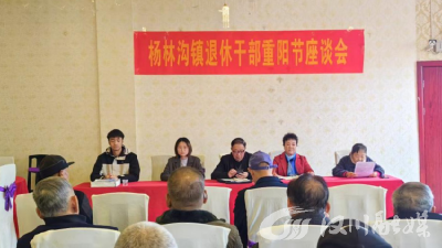 银龄聚重阳，共话杨林沟镇发展新篇