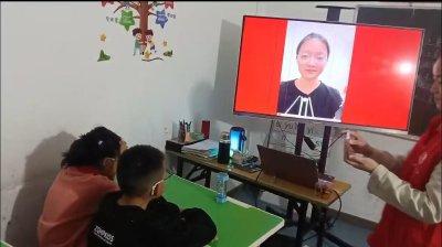 云端传爱暖童心，庙头镇“公益木兰”织密儿童关爱网