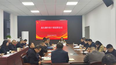 庙头镇召开年轻干部专题述职评议会