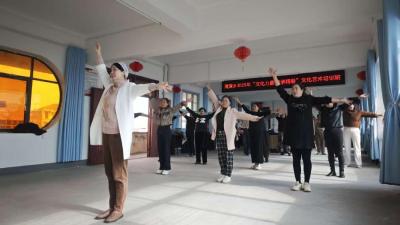 湾潭乡：舞蹈下乡培训 吹响文化惠民春风