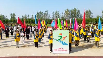 汉川市华严农场中学举行第二十五届秋季田径运动会