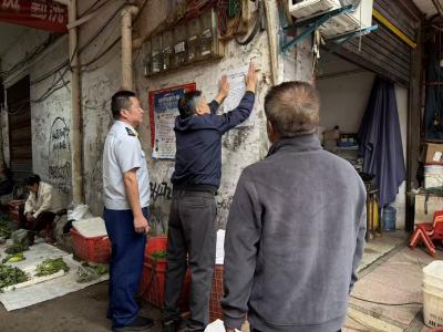 汉川消防走进集贸市场开展消防安全专项检查