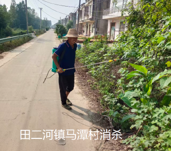 田二河镇：筑牢基孔肯雅热防控网