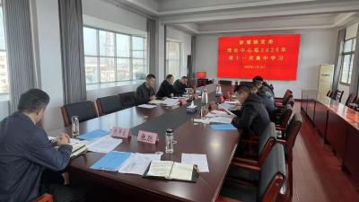 凝聚发展合力  新堰镇专题学习党的二十届四中全会精神