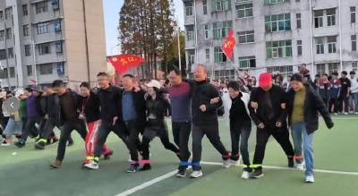 汉川市分水中学教师趣味赛圆满举行