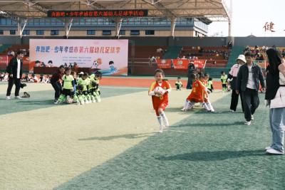 汈东幼儿园足球小将斩获孝感市幼儿足球季一等奖