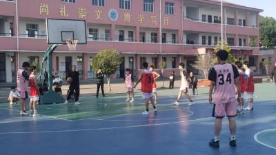 里潭中学与韩集中学举办校际篮球友谊赛