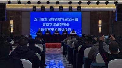 汉川市整治城镇燃气安全问题百日攻坚战部署会暨燃气安全培训会议召开