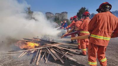 我市举行森林防灭火实战演练 筑牢绿色生态“防火墙”