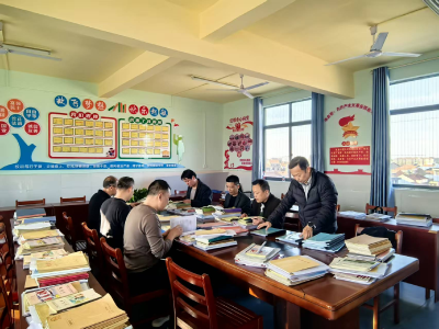 马口小学协作体期中常规检查完成