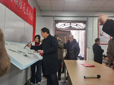 北桥社区老年大学诗联班举办元旦诗会