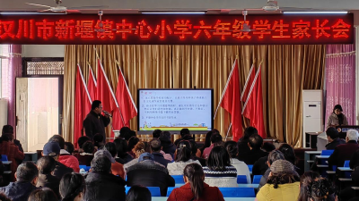 新堰镇中心小学召开“关注学生心理健康”专题家长会