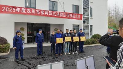 湾潭乡消防队在汉川市消防技能竞赛中斩获佳绩