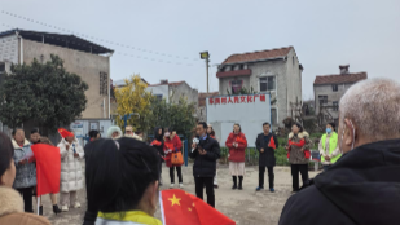 湾潭乡举办迎元旦合唱活动