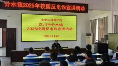 分水镇中小学开展反电诈禁毒与心理主题教育