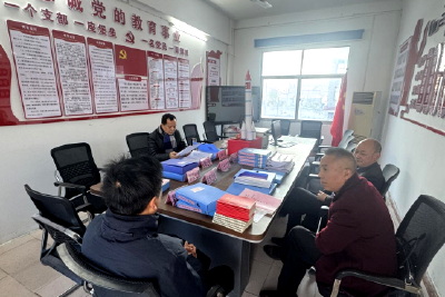 汉川市教工委对分水小学党支部展开巡整