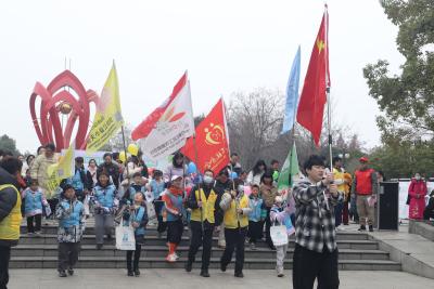汉川公园亲子徒步活动圆满落幕