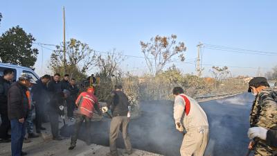 一条柏油路铺就马鞍乡为民服务新画卷