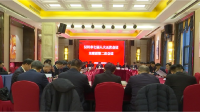 【视频】汉川市第七届人民代表大会第五次会议主席团举行第二次会议