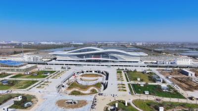 【视频】汉川北站通车在即 “高铁经济”激活城市发展新动能