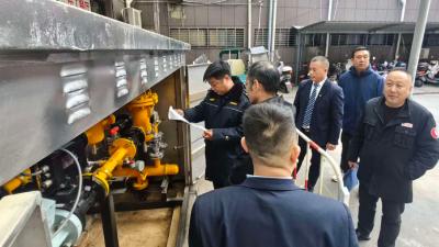汉川市燃气中心专项严查“两会两节”燃气安全