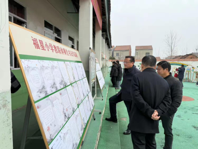 福星小学教联体开展“庆元旦”书法绘画作品展