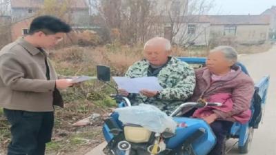 分水镇前进村：入户宣讲“三资”政策 让基层治理在阳光下运行