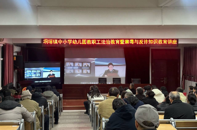 垌塚：132名教职工宣誓 坚决抵制毒品