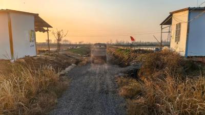 韩集乡：民生工程落地见效，机耕路改造惠泽万