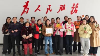 韩集乡：志愿同心筑阵地 巧手传情绘文明