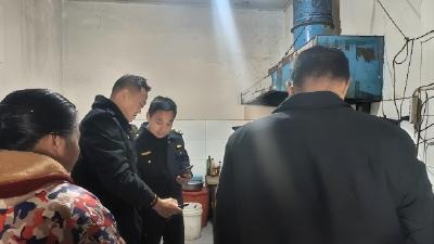 田二河镇：开展燃气安全专项检查 筑牢燃气安全防线