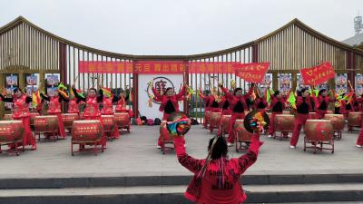 汉川市庙头镇500人元旦汇演燃爆全场