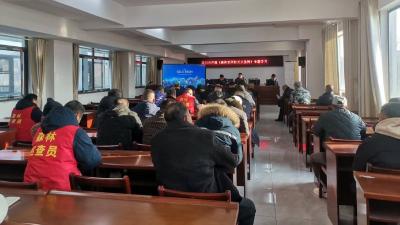 汉川市开展森林防灭火工作“冬季提能”培训