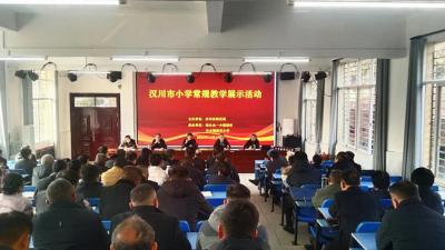 汉川市举办小学常规教学展示活动
