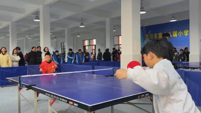 【视频】汉川举办第十八届小学生乒乓球赛