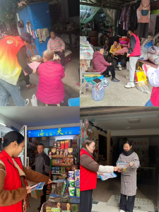 霍城台社区开展综合法治宣传活动