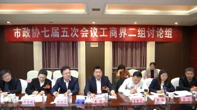【视频】王昆参加市政协七届五次会议工商界二组讨论