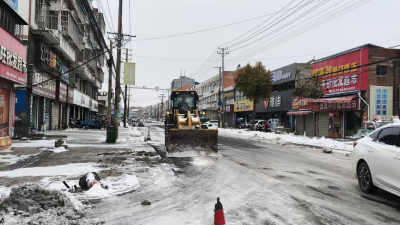 分水镇：以雪为令守畅通 同心除冰暖民心