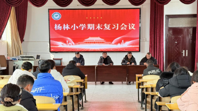 精研共进 科学备考——杨林小学召开期末复习专题工作会议