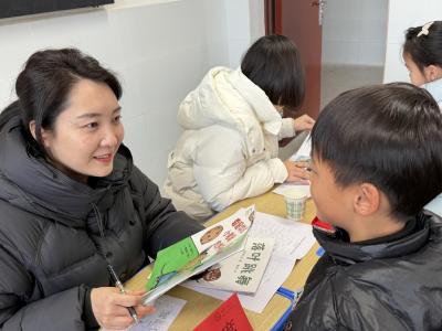 市实验小学教联体举行第二十一届“春芽杯”阅读考级活动