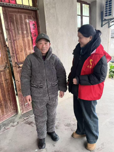 寒冬送暖  脉旺镇用心守护特殊困难群体平安过冬