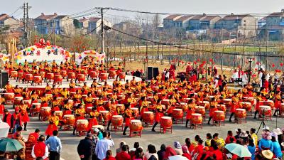 欢乐祥和庆元旦 文明实践迎新年