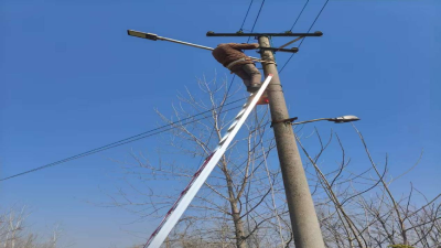 雨雪将至暖灯先行 分水镇四屋村点亮民生安全路