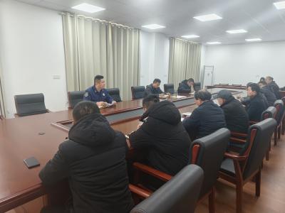 马口镇组织召开高层住宅小区消防安全工作会议