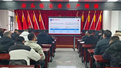 庙头镇：严把岁末“安全关”