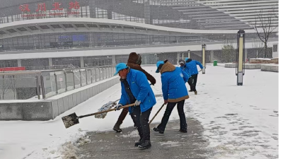 汉江国投及子公司闻雪而动筑牢城市安全防线